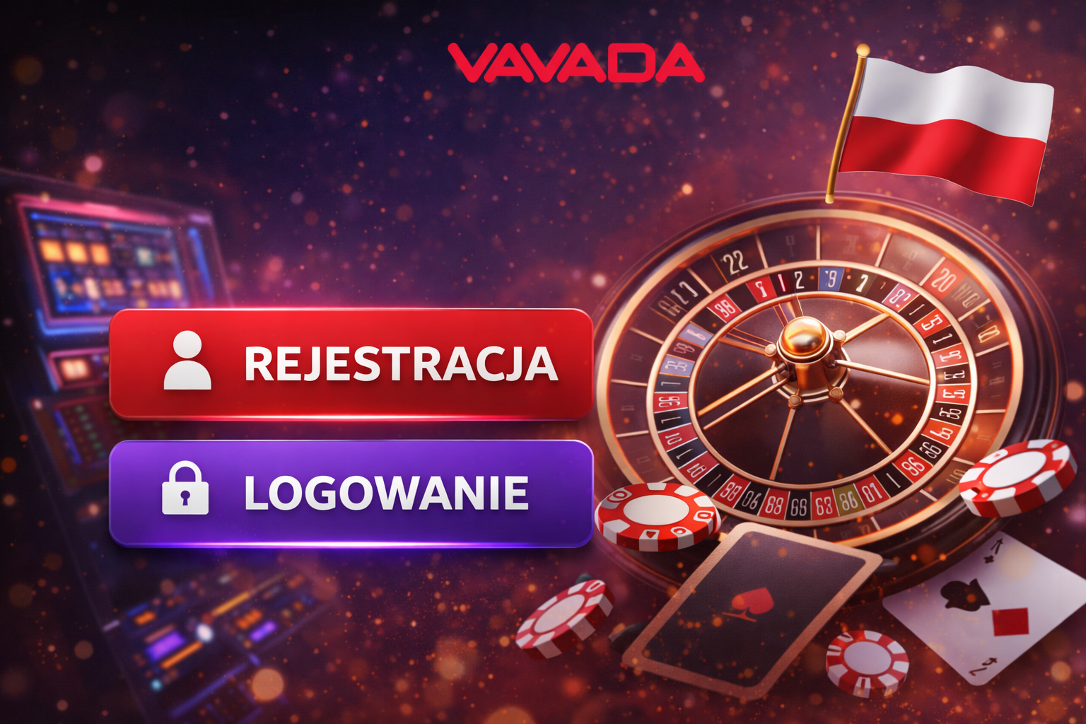 Rejestracja i logowanie w kasynie Vavada online